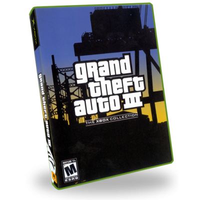Grand Theft Auto III The Xbox Collection3D Boxes Italic